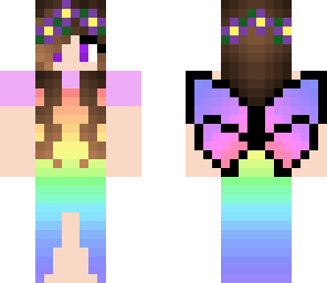 rainbow fairy girl