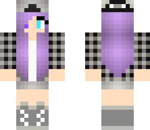 cute lilac girl
