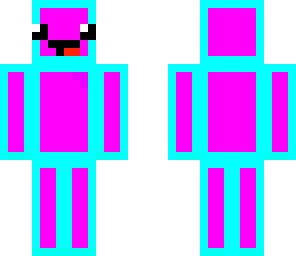 blue and pink derp