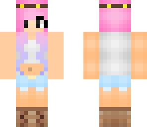 flower crown omber hair finished
