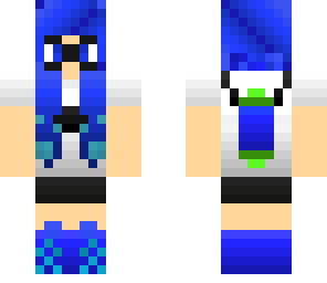 blue inkling girl splatoon iifixedii