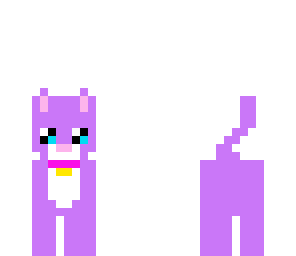purple cat