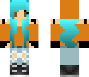 red panda girl skin