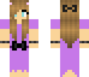 purple cat ears outfit