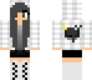 emo hoodie girl