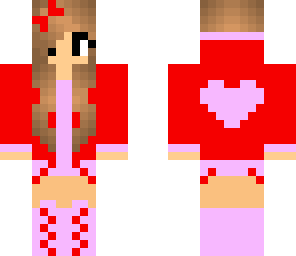red and pink