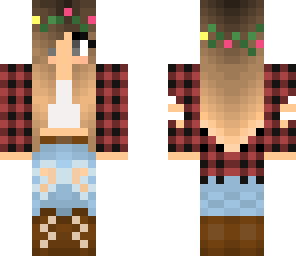 plaid girl