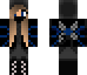 blue ninja girl