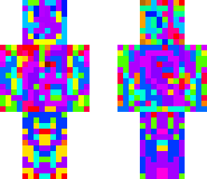 rainbow person