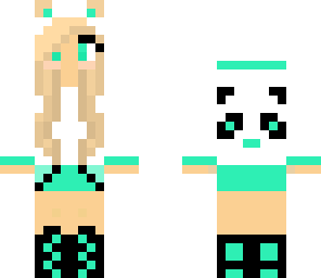 cute panda girl edit