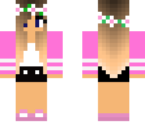 pink tumblr girl