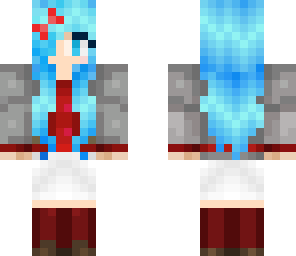 blue haired