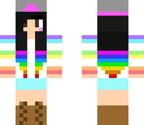rainbow hipster 