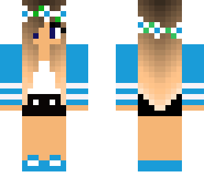 pretty blue highschool girl