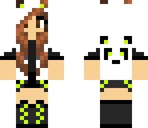 panda v-green