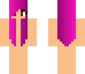 pink hair girl base