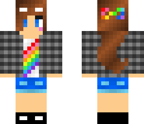 rainbow girl