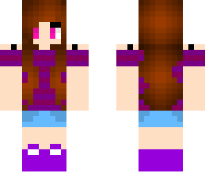purple shirt girl