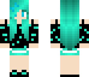 teal girl