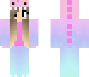 pink dino girl