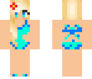 pretty girl in a bathingsuit