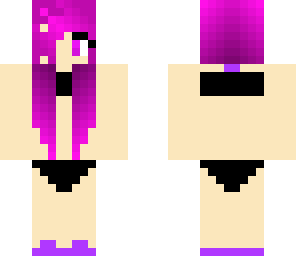 bikini pink girl