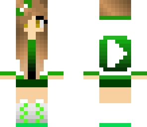 green youtube girl