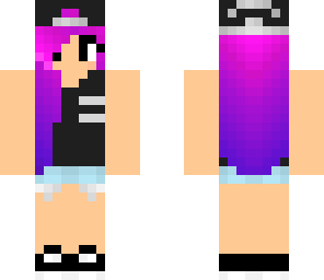tomboy purplepink hair