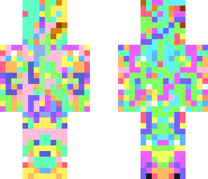 rainbow mess
