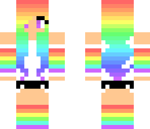 rainbow girl