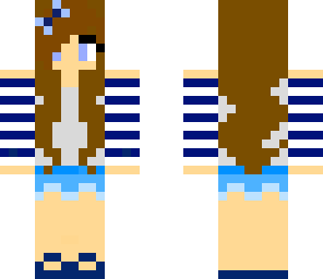 blue summer girl