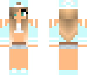 cute light blue tomboy
