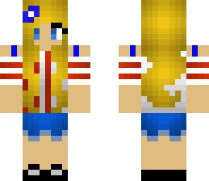 fourth of july blonde girl