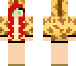 red head giraffe-girl