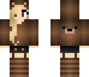 cute bear girl