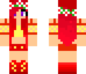 fire flower girl