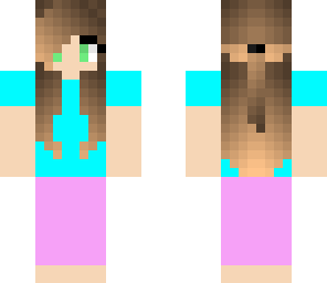 cute hair girl skin