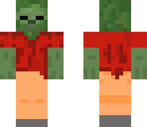 red t-shirt zombie