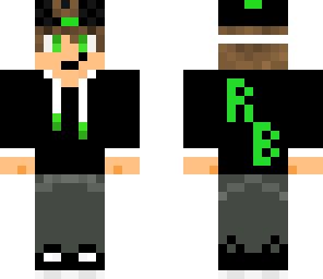 cool guy in black green and white