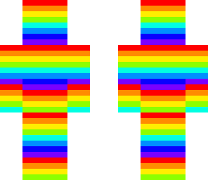two face rainbow