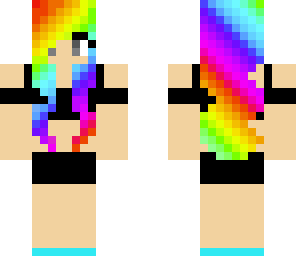 rainbow girl