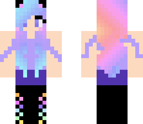pastel cool chick