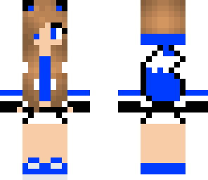 blue wolf girl