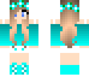 teal girl