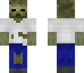 white t shirt zombie