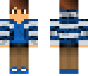 blue jacket