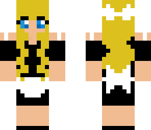 blonde maid