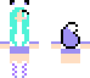 purple fox girl