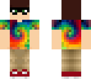 tie dye boy