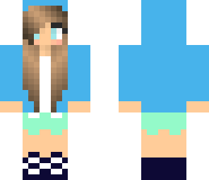 bright hoodie girl